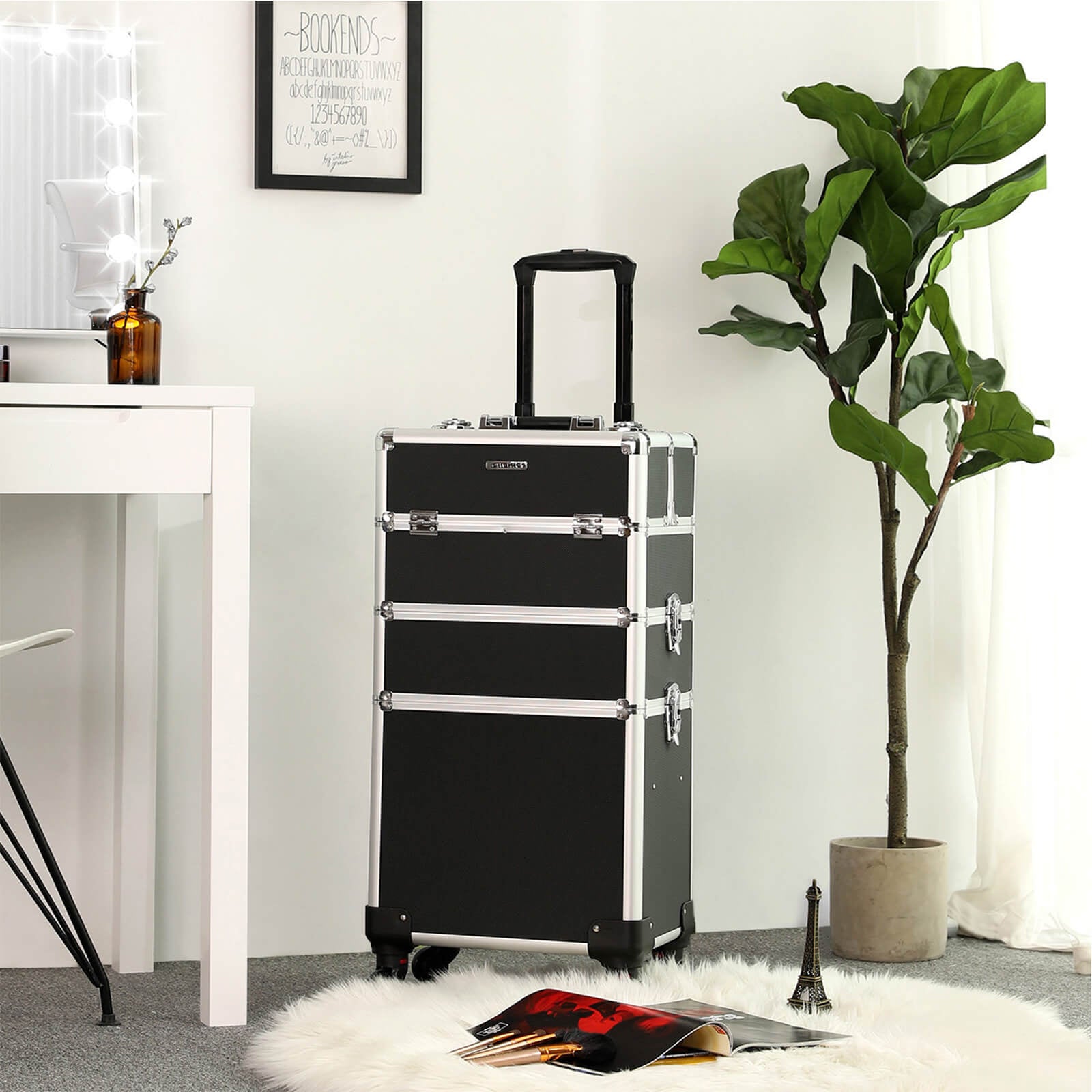 Organizer, czarny, 35 cm