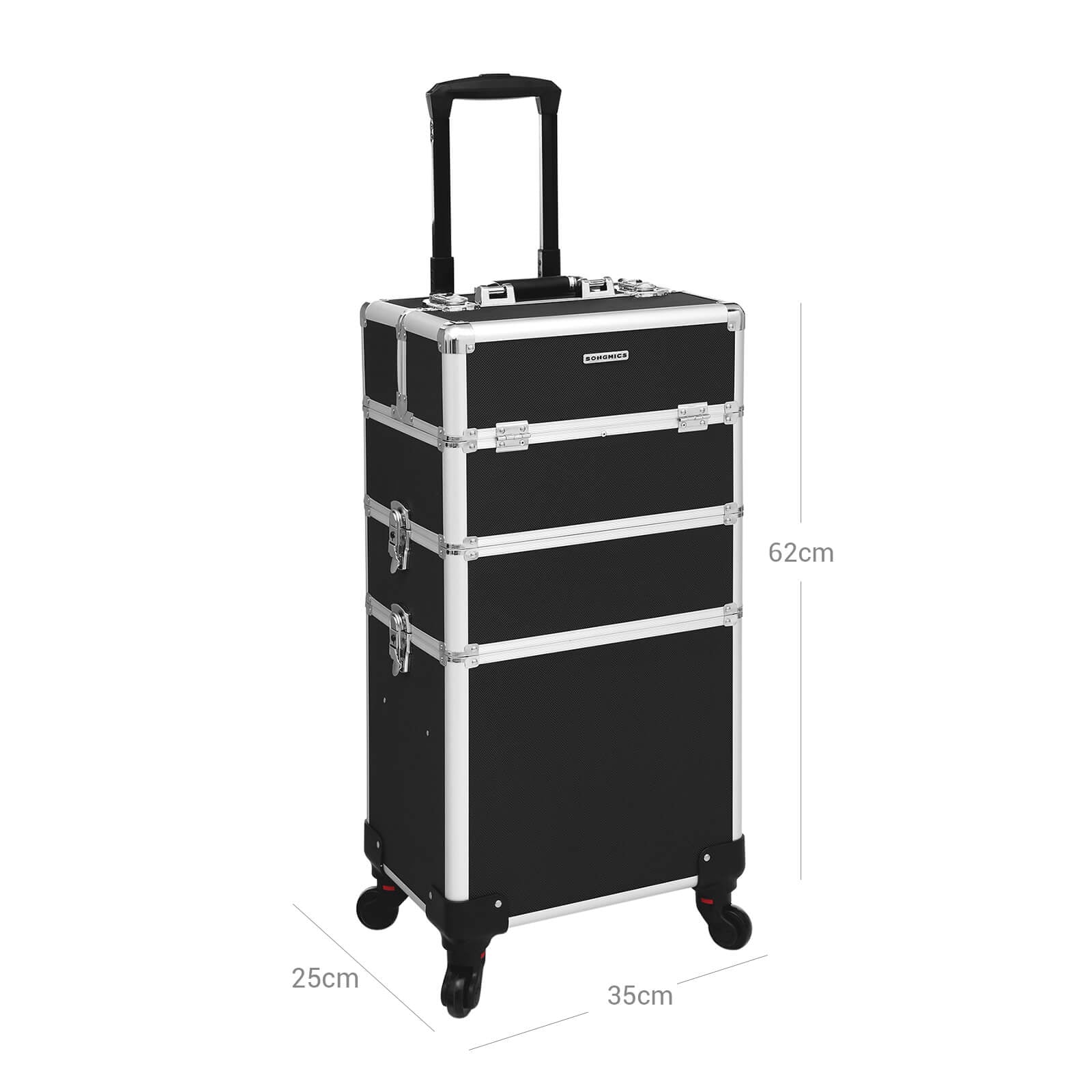 Organizer, czarny, 35 cm