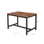 Mebel do domu, rustykalny brąz, 120 cm