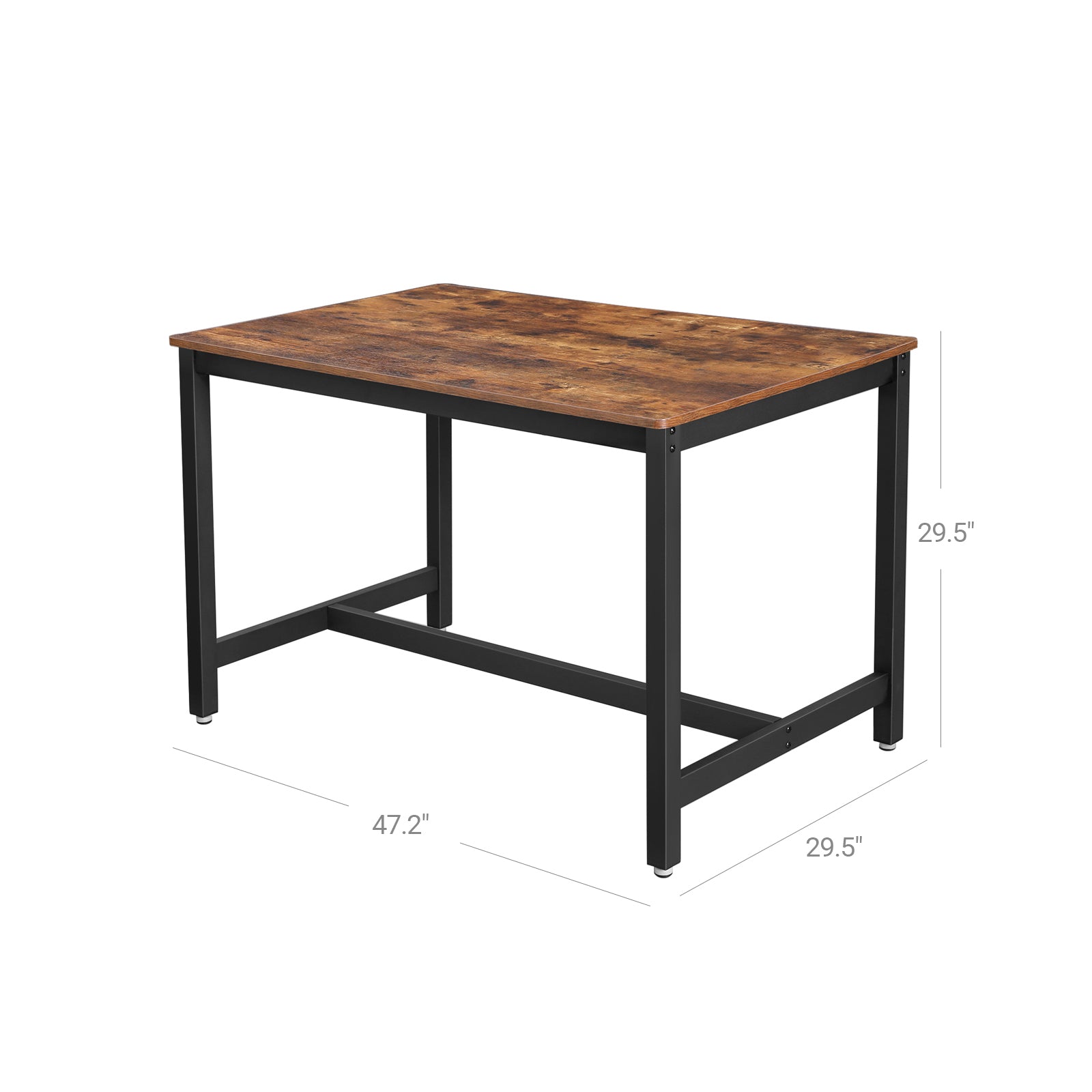 Mebel do domu, rustykalny brąz, 120 cm