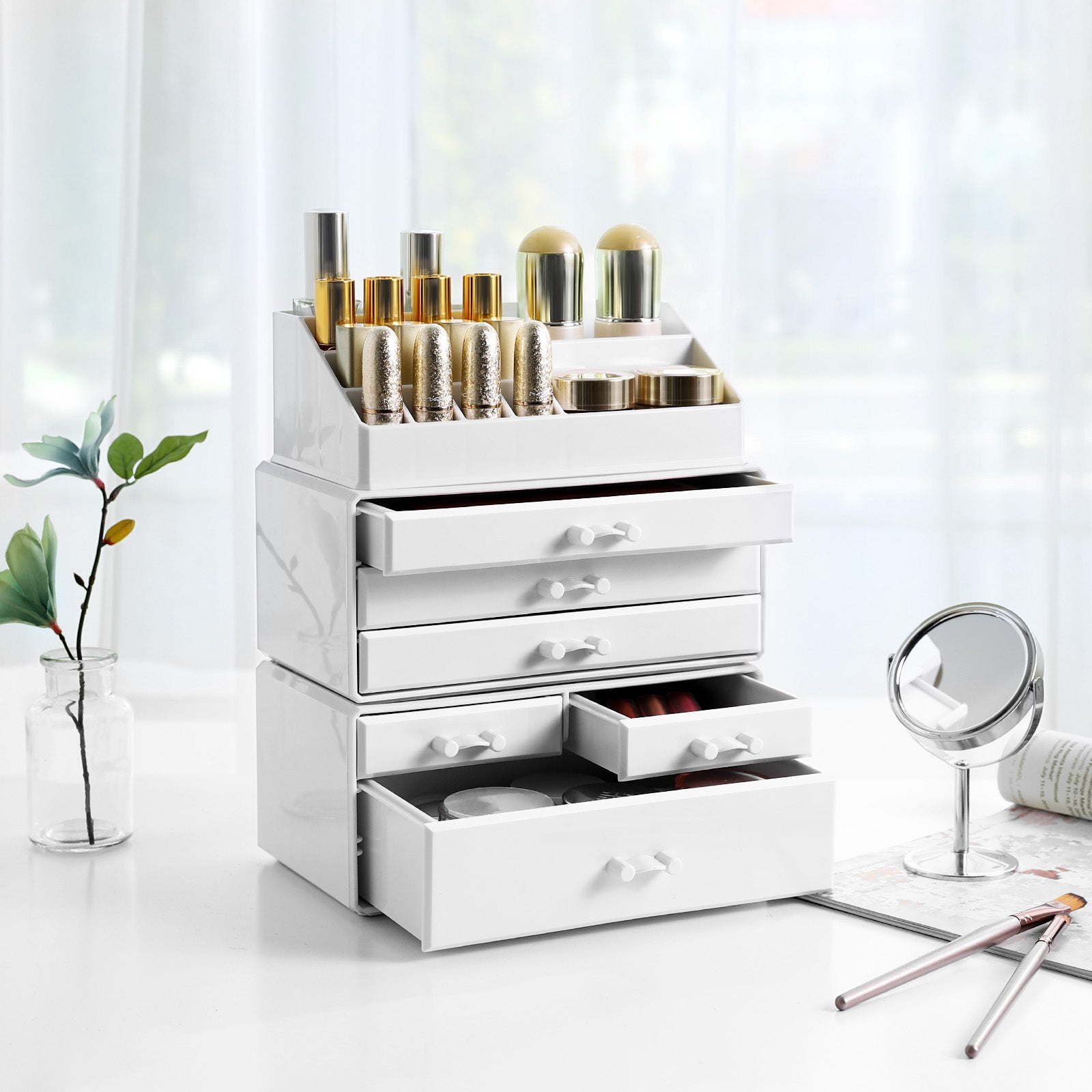 Organizer, biały, 23,8 cm