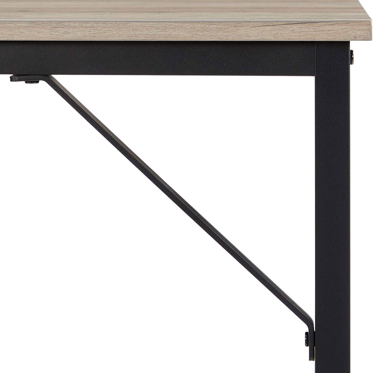 Biurko komputerowe 100x50x75 cm z metalową ramą