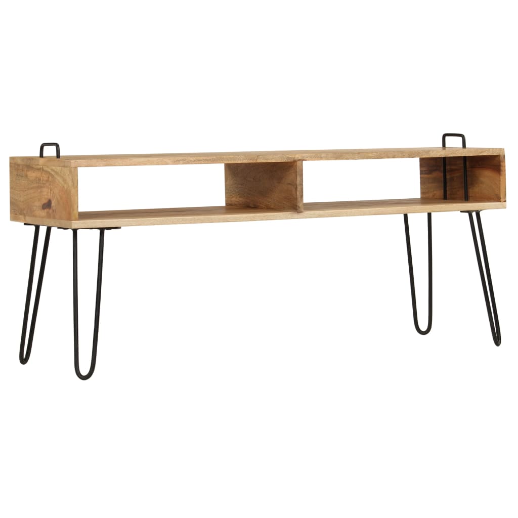 Szafka Pod Telewizor, Lite Drewno Mango, 110 X 35 X 45 Cm