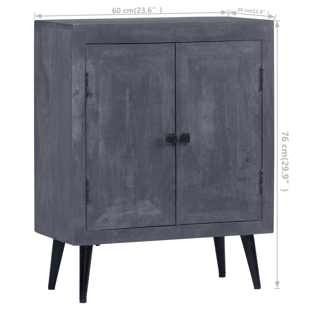 Szafka Z Litego Drewna Mango, 60 X 30 X 76 Cm