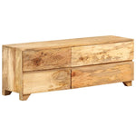 Szafka Pod Telewizor, Lite Drewno Mango, 110X30X40 Cm