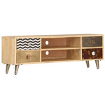 Szafka Pod Tv, 120X30X40 Cm, Lite Drewno Mango