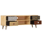Szafka Pod Tv, 120X30X40 Cm, Lite Drewno Mango