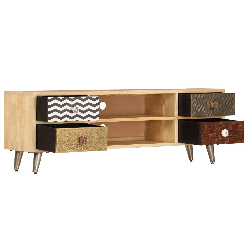 Szafka Pod Tv, 120X30X40 Cm, Lite Drewno Mango