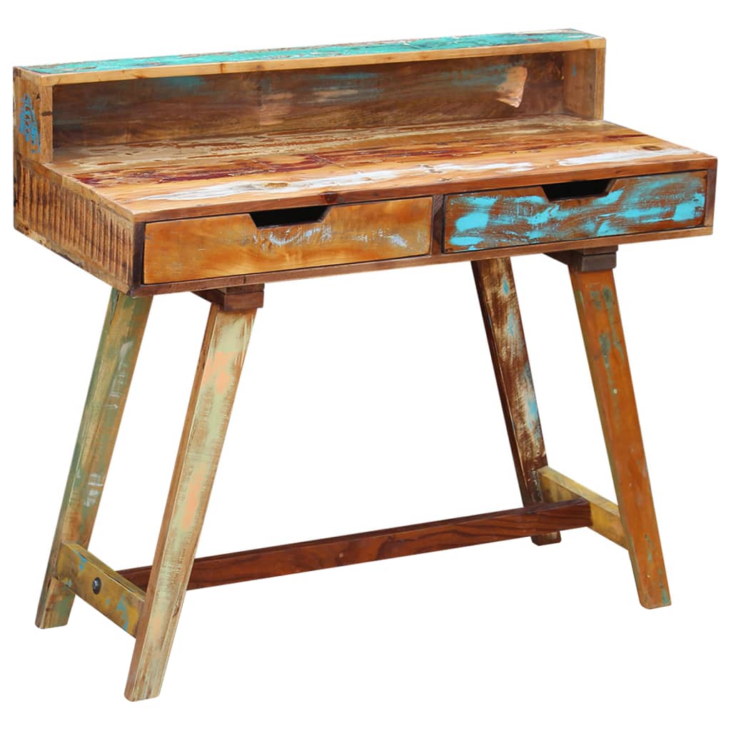 Biurko, 100X45X90 Cm, Surowe Drewno Mango
