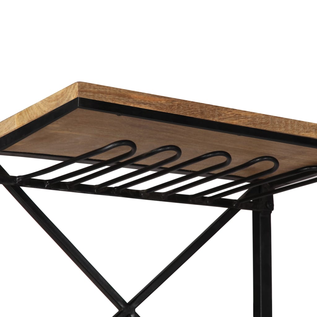 Szafka Na Wino, 49X31X172 Cm, Traktor, Lite Drewno Mango