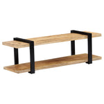 Szafka Pod Tv, 160X40X40 Cm, Lite, Surowe Drewno Mango