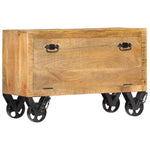 Szafka Na Buty, 86X35X55 Cm, Lite Drewno Mango