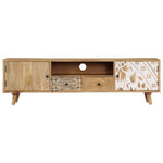 Szafka Pod Tv, 140X30X40 Cm, Lite Drewno Mango