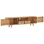 Szafka Pod Tv, 140X30X40 Cm, Lite Drewno Mango