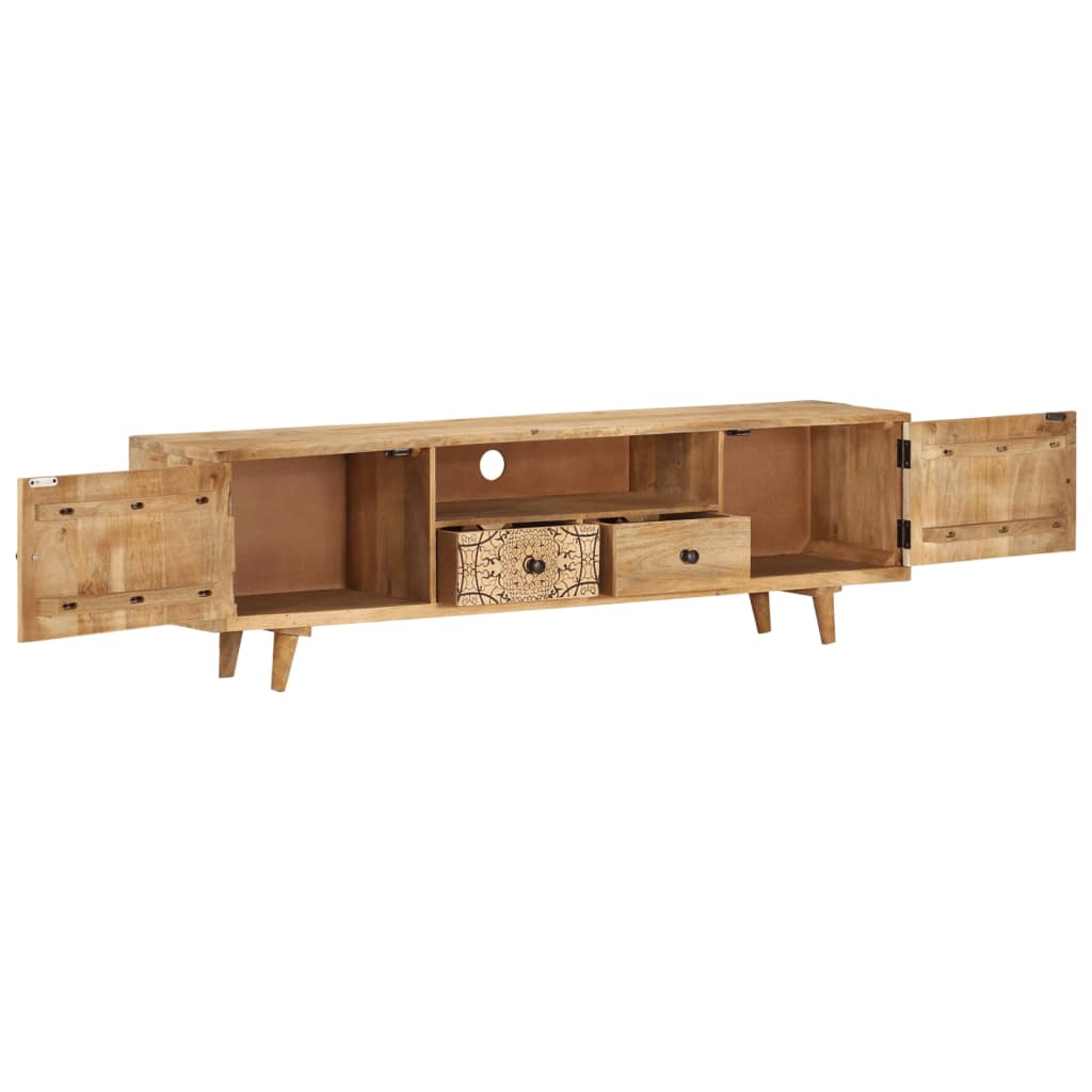 Szafka Pod Tv, 140X30X40 Cm, Lite Drewno Mango