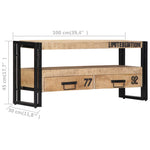 Szafka Pod Tv, 100X30X45 Cm, Lite Drewno Mango