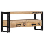 Szafka Pod Tv, 100X30X45 Cm, Lite Drewno Mango