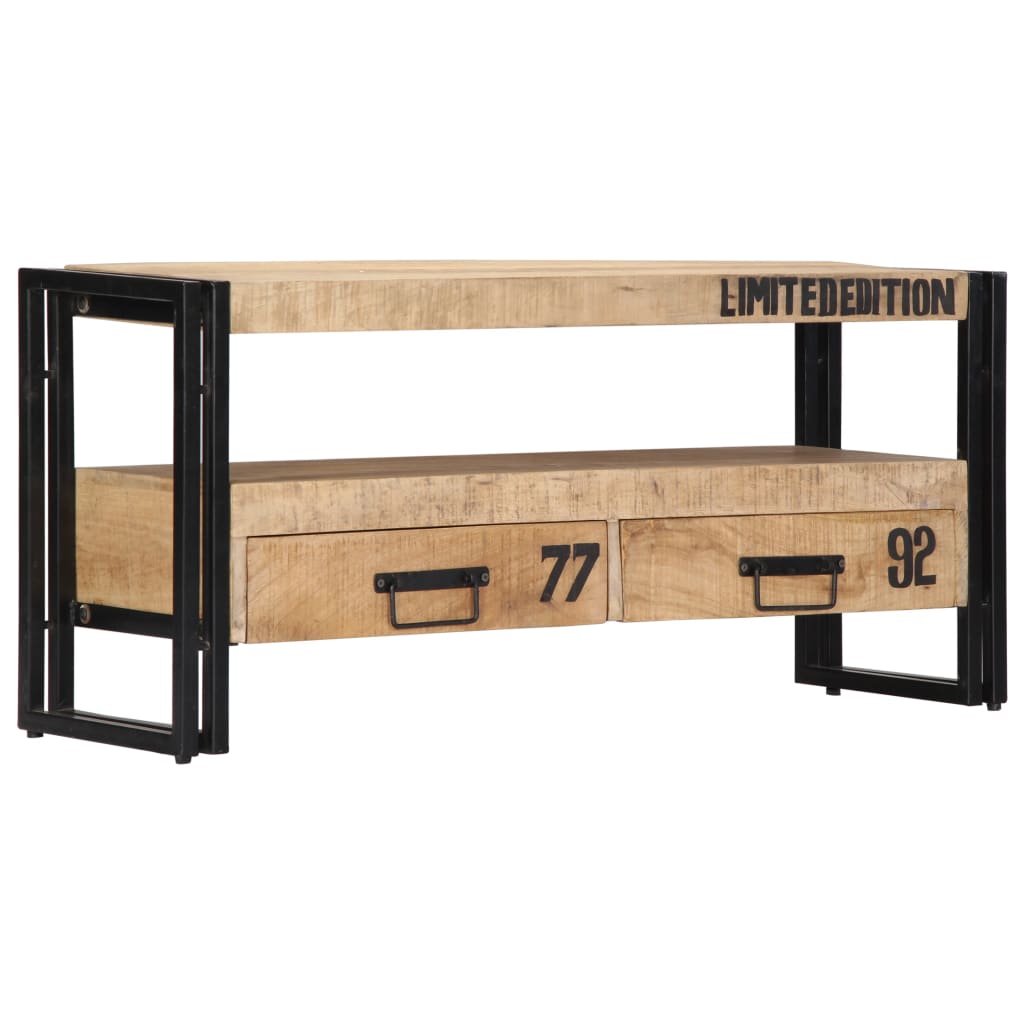 Szafka Pod Tv, 100X30X45 Cm, Lite Drewno Mango