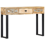 Stolik Typu Konsola, 110X30X76 Cm, Lite Drewno Mango