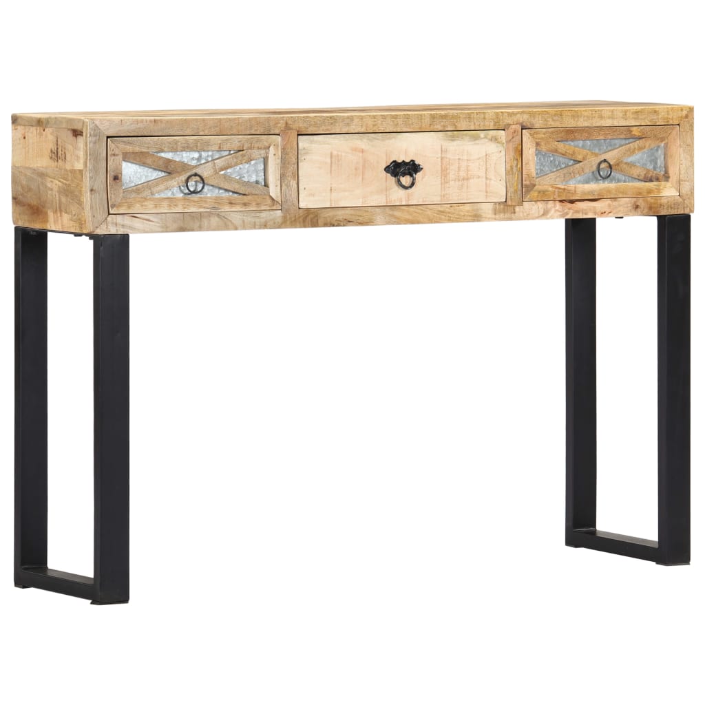 Stolik Typu Konsola, 110X30X76 Cm, Lite Drewno Mango