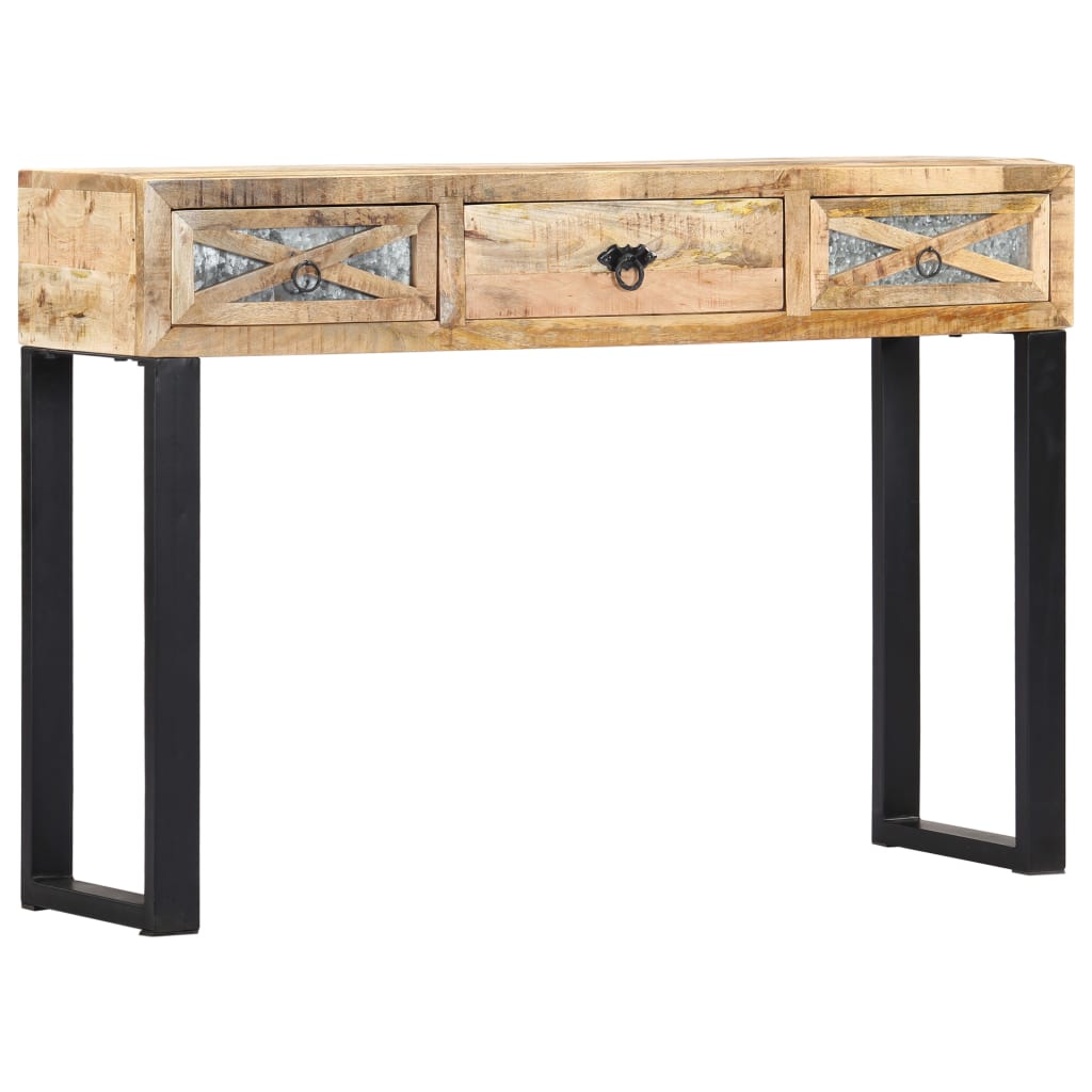 Stolik Typu Konsola, 110X30X76 Cm, Lite Drewno Mango