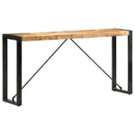 Stolik Typu Konsola, 150 X 35 X 76 Cm, Lite Drewno Mango