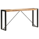 Stolik Typu Konsola, 150 X 35 X 76 Cm, Lite Drewno Mango