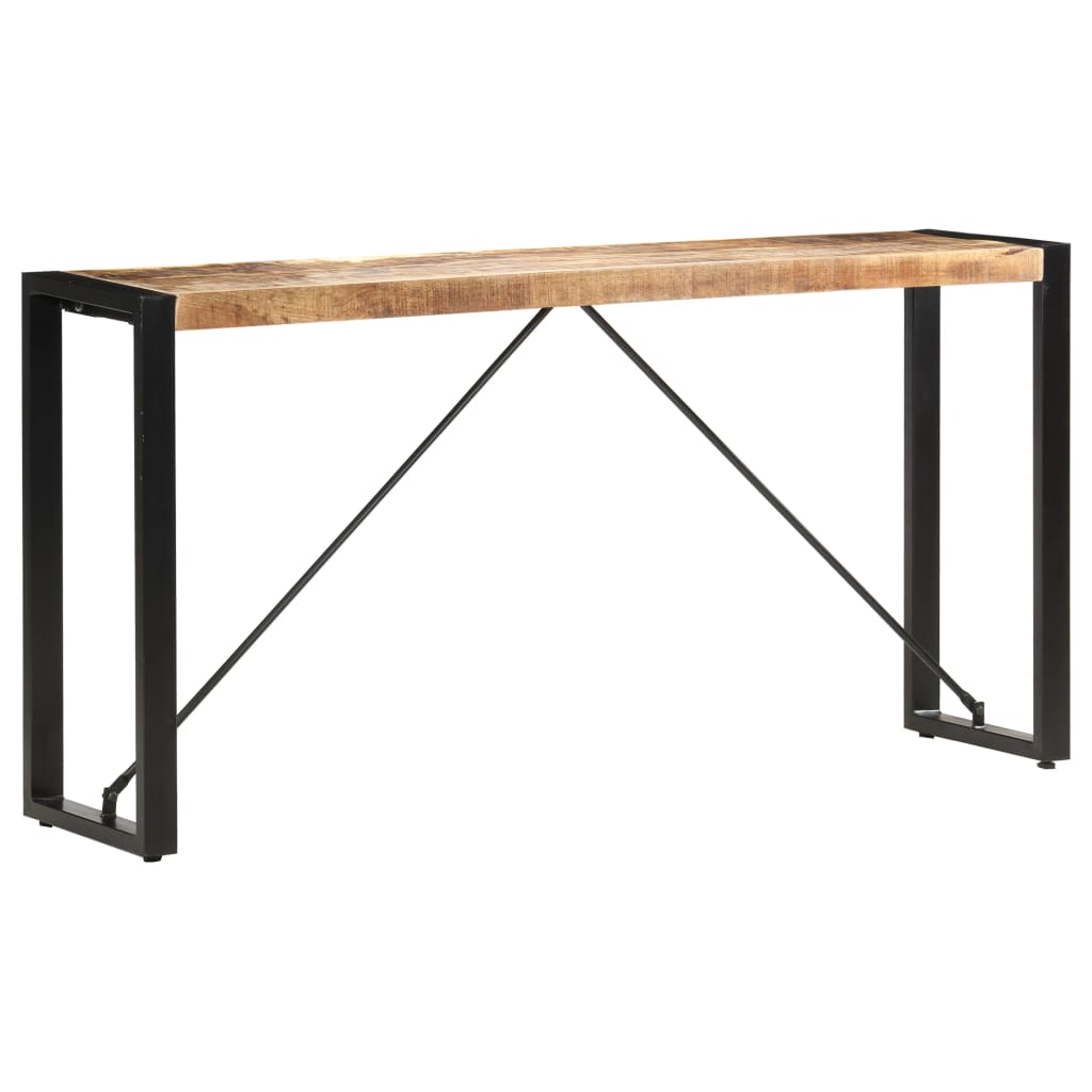 Stolik Typu Konsola, 150 X 35 X 76 Cm, Lite Drewno Mango