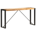 Stolik Typu Konsola, 150 X 35 X 76 Cm, Lite Drewno Mango