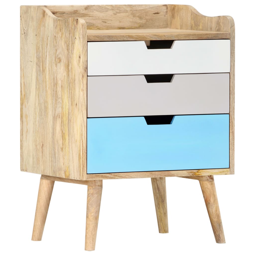 Szafka Nocna, 47 X 35 X 63 Cm, Lite Drewno Mango