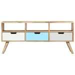 Szafka Pod Tv, 110 X 35 X 48 Cm, Lite Drewno Mango