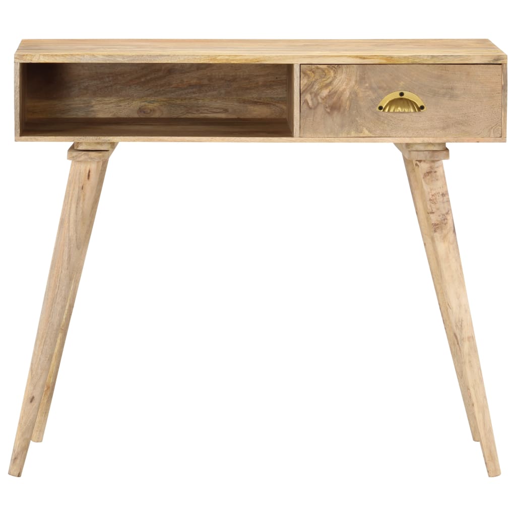 Stolik Konsolowy, 90X45X75 Cm, Lite Drewno Mango
