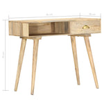 Stolik Konsolowy, 90X45X75 Cm, Lite Drewno Mango