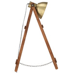 Lampa Podłogowa, Kolor U, E27, Lite Drewno Mango