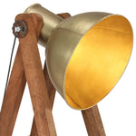 Lampa Podłogowa, Kolor U, E27, Lite Drewno Mango