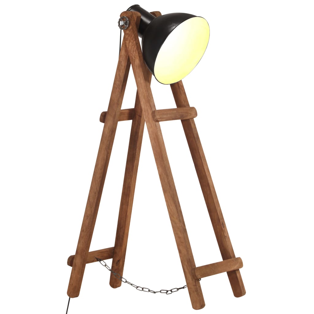 Lampa Podłogowa, Kolor U, E27, Lite Drewno Mango