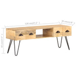 Szafka Pod Tv, 120X35X45 Cm, Lite Drewno Mango