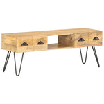 Szafka Pod Tv, 120X35X45 Cm, Lite Drewno Mango