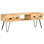Szafka Pod Tv, 120X35X45 Cm, Lite Drewno Mango