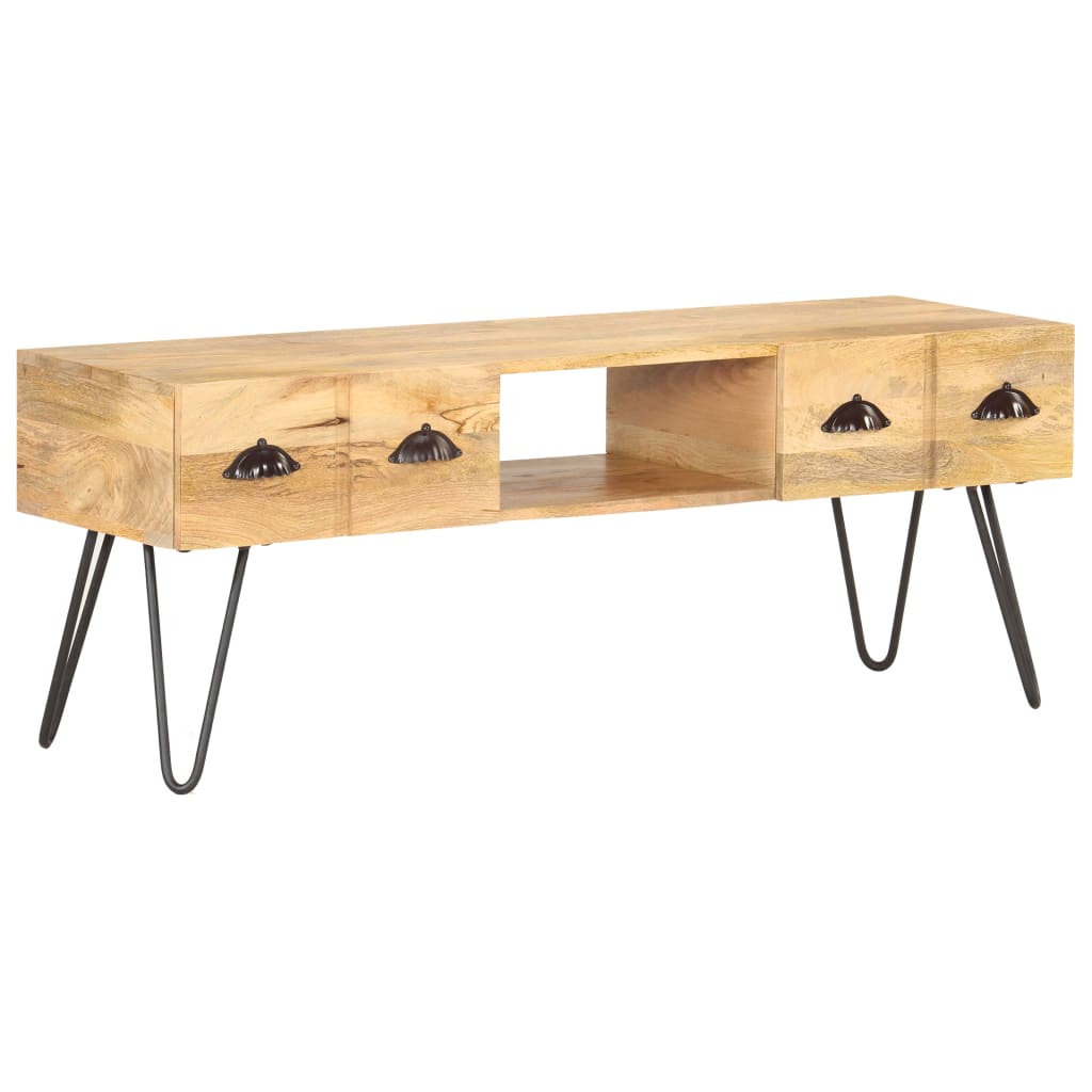 Szafka Pod Tv, 120X35X45 Cm, Lite Drewno Mango