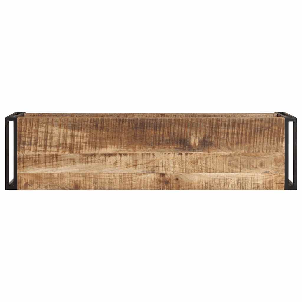Szafka Pod Tv, 120X30X40 Cm, Surowe Drewno Mango