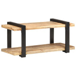 Szafka Pod Tv, 160X40X40 Cm, Lite, Surowe Drewno Mango