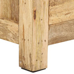 Stolik Nocny, 45X35X60 Cm, Lite Drewno Mango