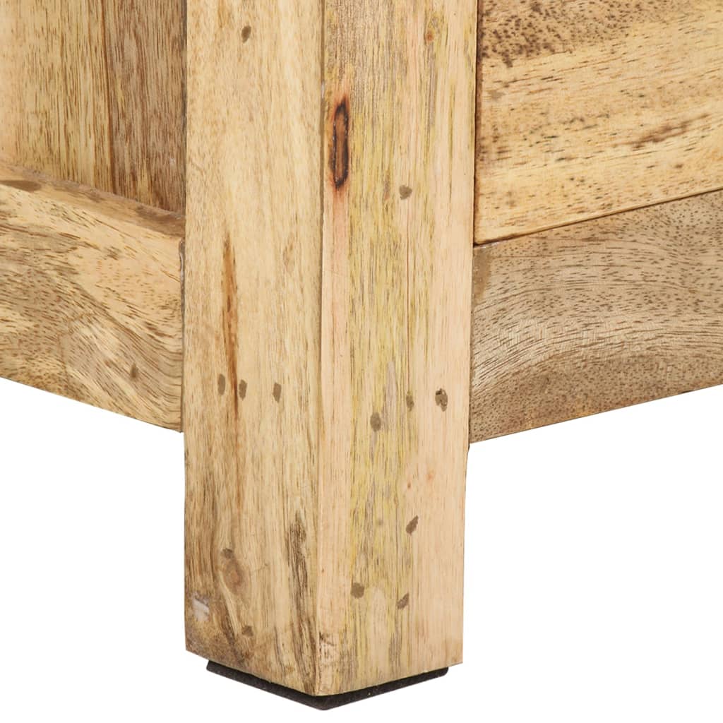 Stolik Nocny, 45X35X60 Cm, Lite Drewno Mango