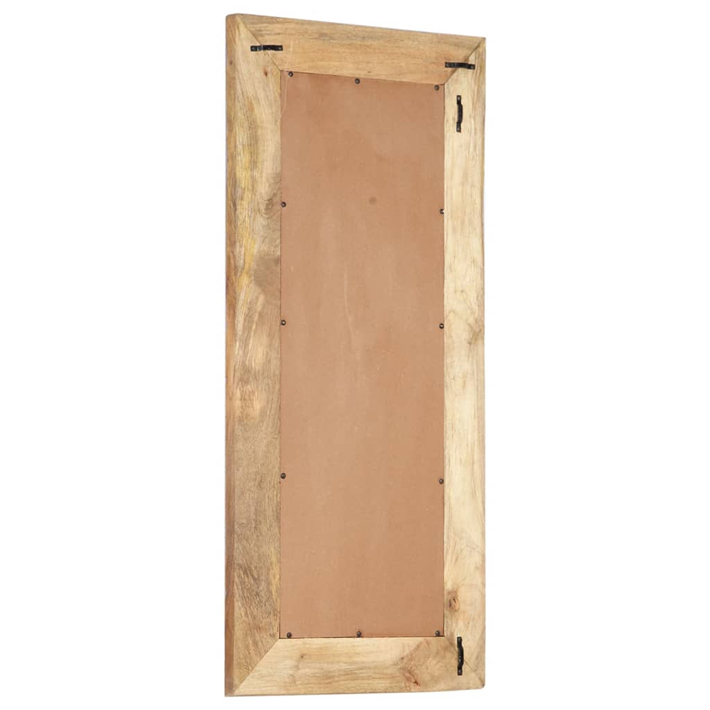 Lustro W Ręcznie Rzeźbionej Ramie, 110X50X2,5 Cm, Drewno Mango