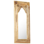 Lustro W Ramie Z Litego Drewna Mango, 50X3X110 Cm
