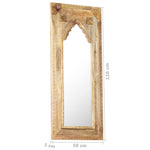 Lustro W Ramie Z Litego Drewna Mango, 50X3X110 Cm