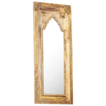 Lustro W Ramie Z Litego Drewna Mango, 50X3X110 Cm