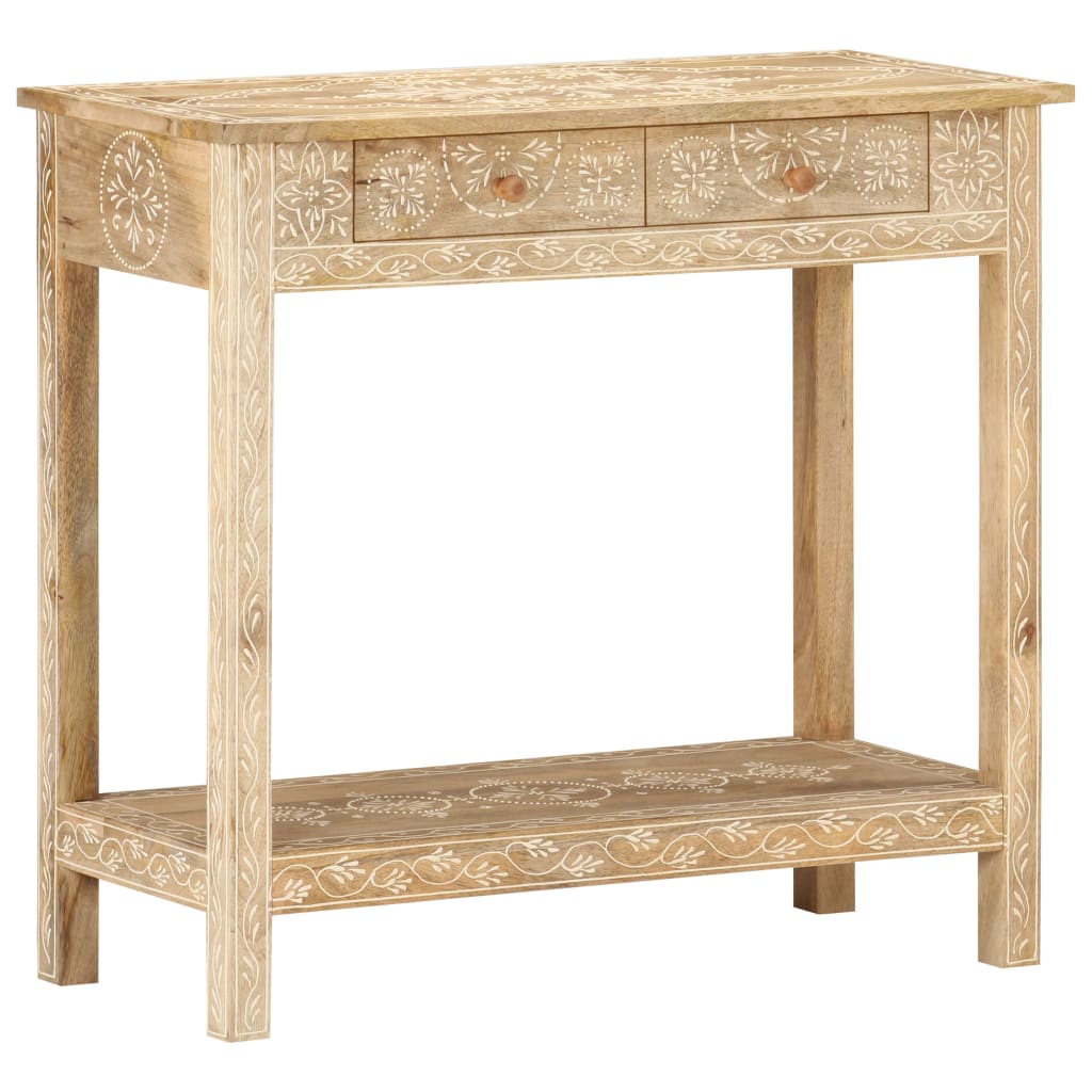 Stolik Typu Konsola, 80X35X74 Cm, Lite Drewno Mango