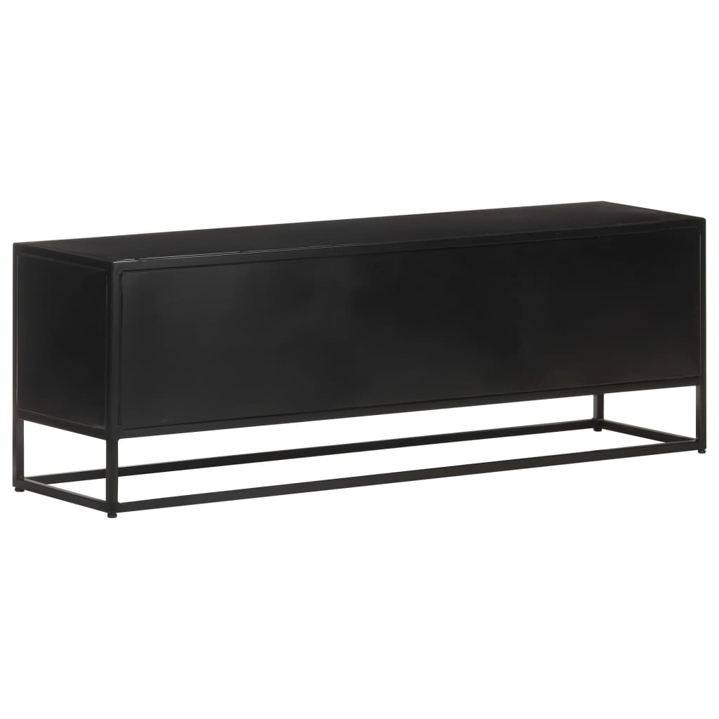 Szafka Pod Tv, 120X30X40 Cm, Surowe Drewno Mango